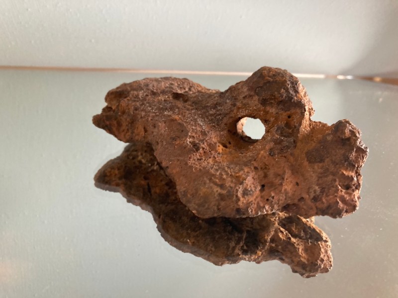 inspiration...Limonite or bog ore, courtesy Bert van der Valk, Zandmotor 2019.