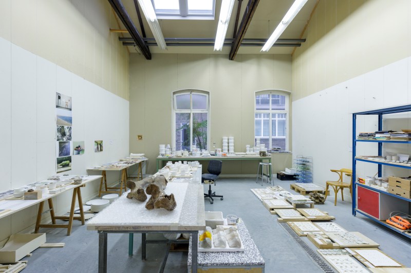 Studio view @ekwc, photo Luuk Smits.