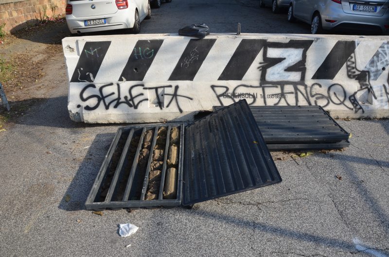 Roman sub-lava soils, collected near Via Appia by Eline Kersten