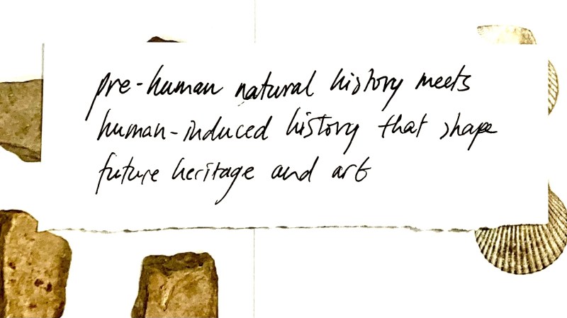 In search of the miraculous... in-between-ness of materiality and words....
June 2022, Jacqueline Heerema