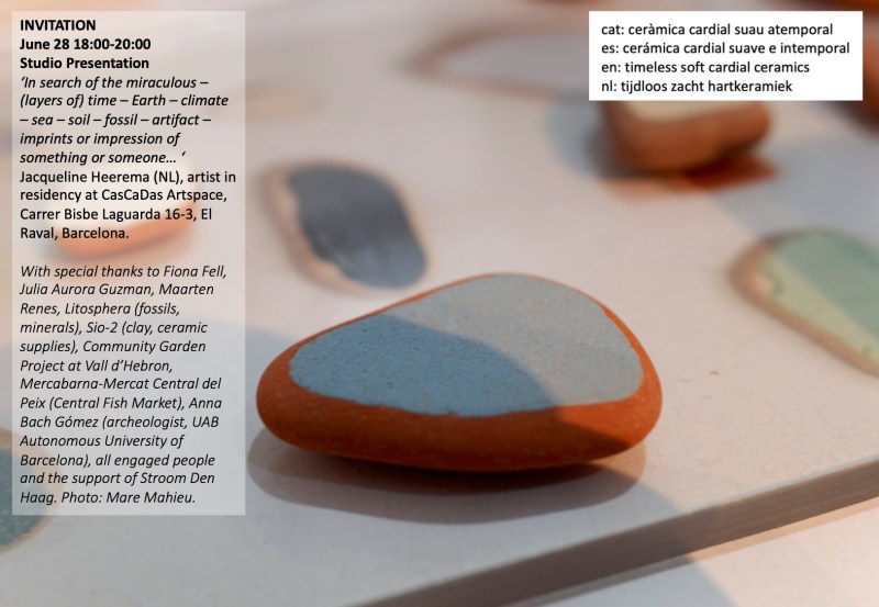 Invitation Studio Presentation on June 28, 2022 18:00-20:00 at CasCaDas ArtSpace, photo Mare Mahieu.